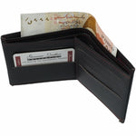 Load image into Gallery viewer, Bi-fold Multi Card Holder Full Grain Cow Leather Mens Wallet
