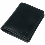 Load image into Gallery viewer, Slim Compact Bi-fold Real Cow Full Grain Leather Card Holder
