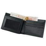 Load image into Gallery viewer, Multi Fold Natural Cow Hide Leather Mens Wallet
