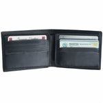 Load image into Gallery viewer, Bi-fold Multi Card Holder Full Grain Cow Leather Mens Wallet
