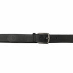 Load image into Gallery viewer, Mens Formal Leather Belt 3 Fold Natural Cow Leather-Black
