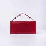 Load image into Gallery viewer, Nova-Womens Handle Leather Clutch Wallet-Red
