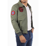 Load image into Gallery viewer, Top Gun Aviator Jacket-Green
