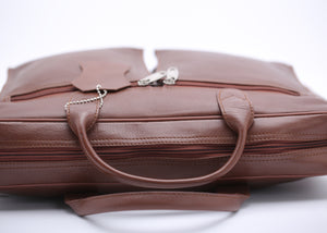 The Ultimate Leather Breifcase Bag-Tan