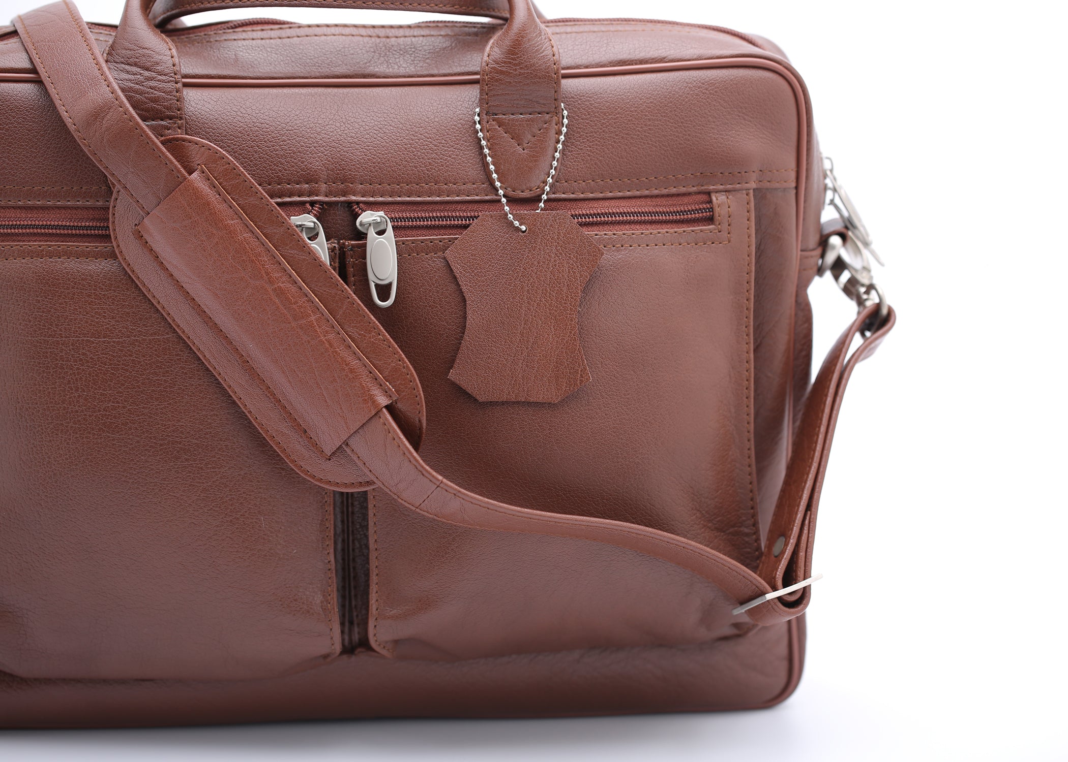 The Ultimate Leather Breifcase Bag-Tan