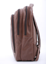 Load image into Gallery viewer, Trio Leather Backpack (TAN)

