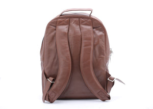 Trio Leather Backpack (TAN)