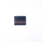 Load image into Gallery viewer, Croc-Style Leather Mens Wallet-Black
