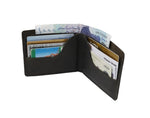 Load image into Gallery viewer, Mens Genuine Vintage Leather Wallet-CHARCOAL S2
