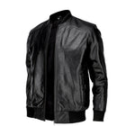 Load image into Gallery viewer, Mens Black Pure Cow Leather  Bomber Jacket
