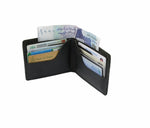 Load image into Gallery viewer, Mens Genuine Vintage Leather Wallet-BLACK S2

